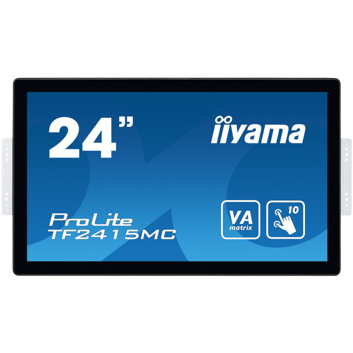 iiyama ProLite TF2415MC-B2 écran plat de PC 60,5 cm (23.8") 1920 x 1080 pixels Full HD LCD Écran tactile Multi-utilisateur No