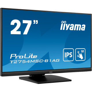 iiyama ProLite T2754MSC-B1AG écran plat de PC 68,6 cm (27") 1920 x 1080 pixels Full HD LED Écran tactile Multi-utilisateur No