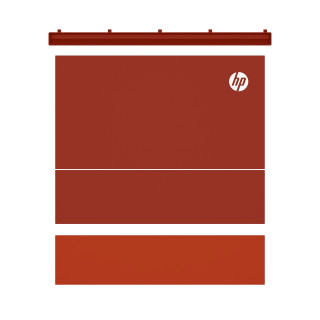 HP CLJ X677 Red Color Panel Kit