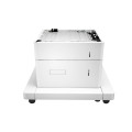HP LaserJet 1x550/2000 feuilles, bac d’alimentation HCT et support.