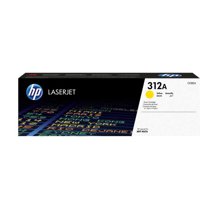 HP Cartouche 312A toner Jaune LaserJet