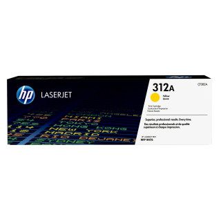HP Cartouche 312A toner Jaune LaserJet