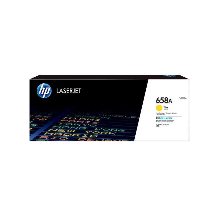 HP Toner jaune LaserJet 658A authentique