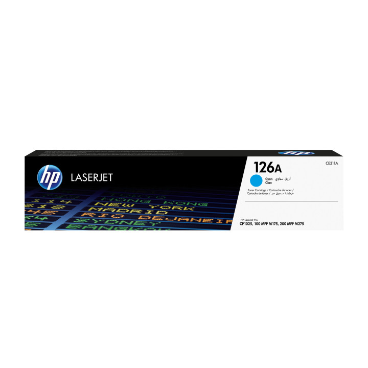 HP 126A toner LaserJet cyan authentique