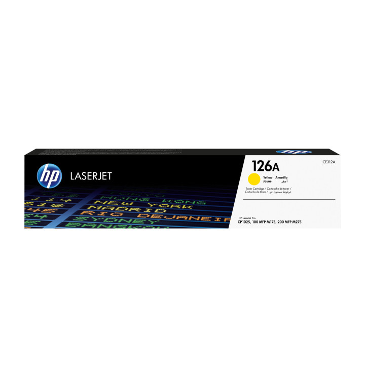HP 126A toner LaserJet jaune authentique