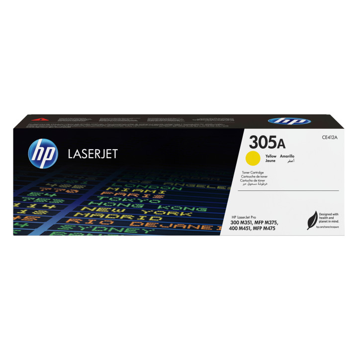 HP 305A toner LaserJet jaune authentique