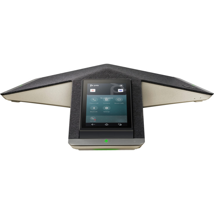 Poly Téléphone de conférence IP Trio C60 pour Microsoft Teams, radio complète et compatible PoE