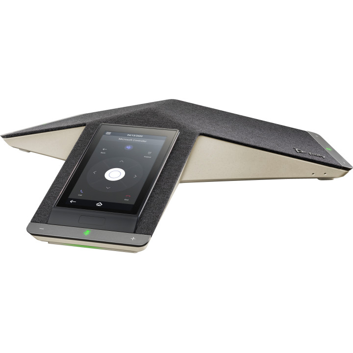 Poly Téléphone de conférence IP Trio C60 pour Microsoft Teams, radio complète et compatible PoE
