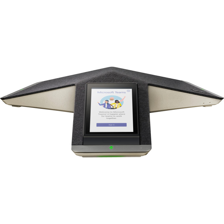 Poly Téléphone de conférence IP Trio C60 pour Microsoft Teams, radio complète et compatible PoE