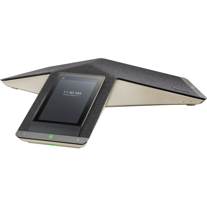 Poly Téléphone de conférence IP Trio C60 pour Microsoft Teams, radio complète et compatible PoE