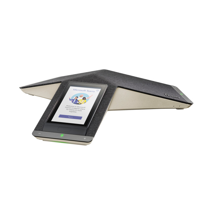 Poly Téléphone de conférence IP Trio C60 pour Microsoft Teams, radio complète et compatible PoE