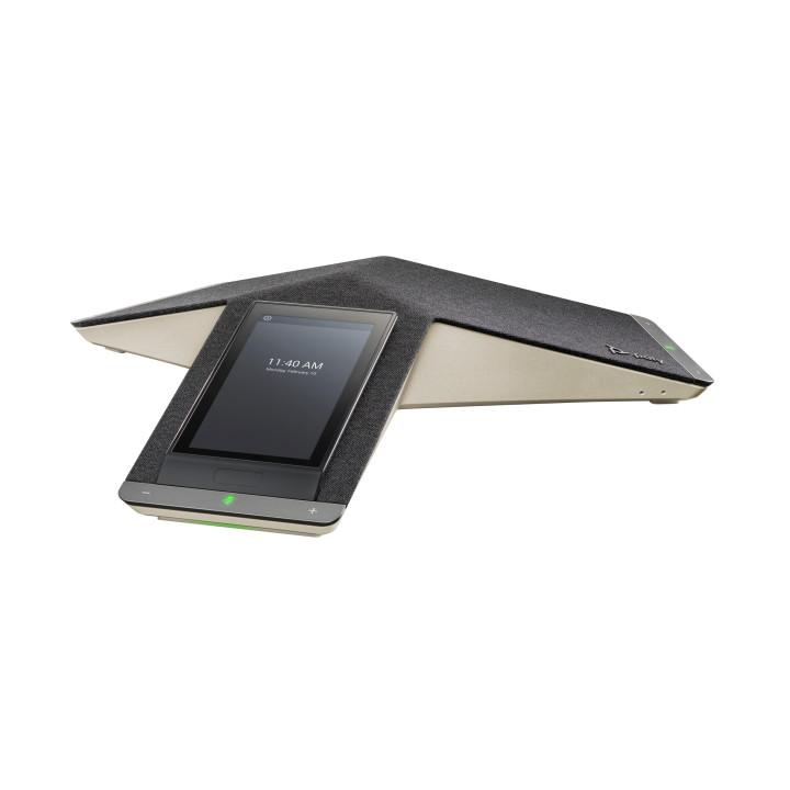 Poly Téléphone de conférence IP Trio C60 pour Microsoft Teams, radio complète et compatible PoE