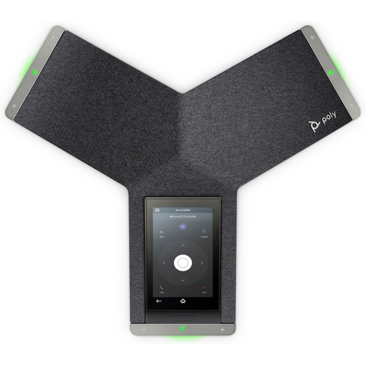 Poly Téléphone de conférence IP Trio C60 pour Microsoft Teams et compatible PoE sans radio