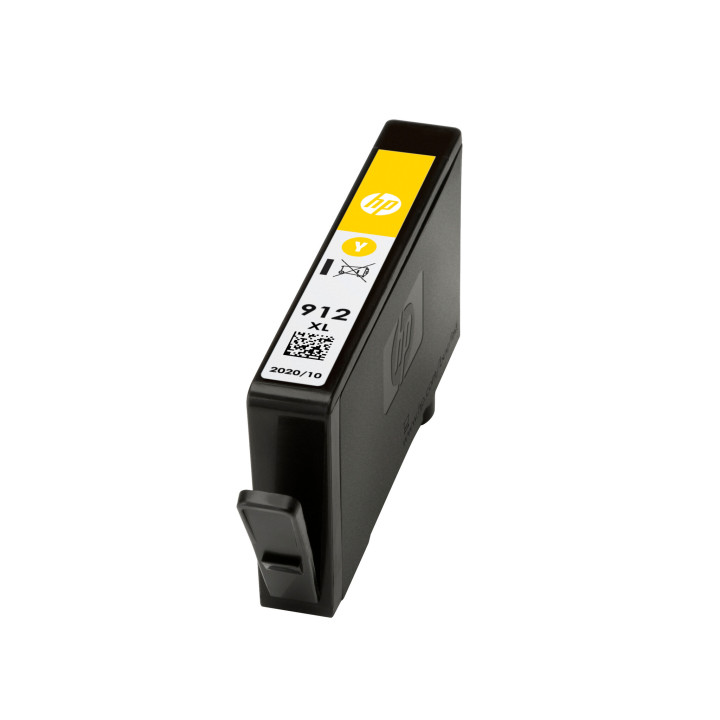 HP 912XL Cartouche d'encre jaune authentique, grande capacité