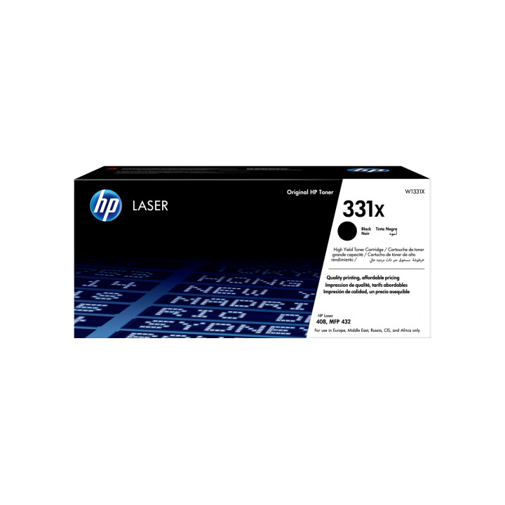 HP Cartouche de toner 331X authentique laser noir grande capacité