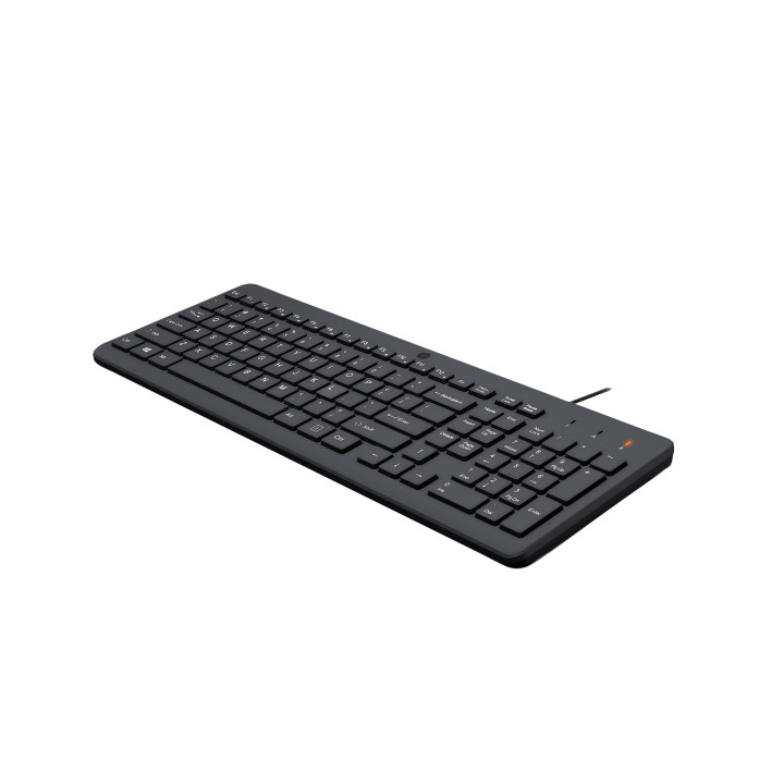 HP 150 WD KBD FR clavier Universel USB Noir