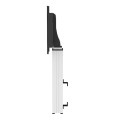 Neomounts MOTORIZED RAL9005 SLVR 42-100IN 200X200/1200X600 150KG+BRACKETS 2,54 m (100") Argent