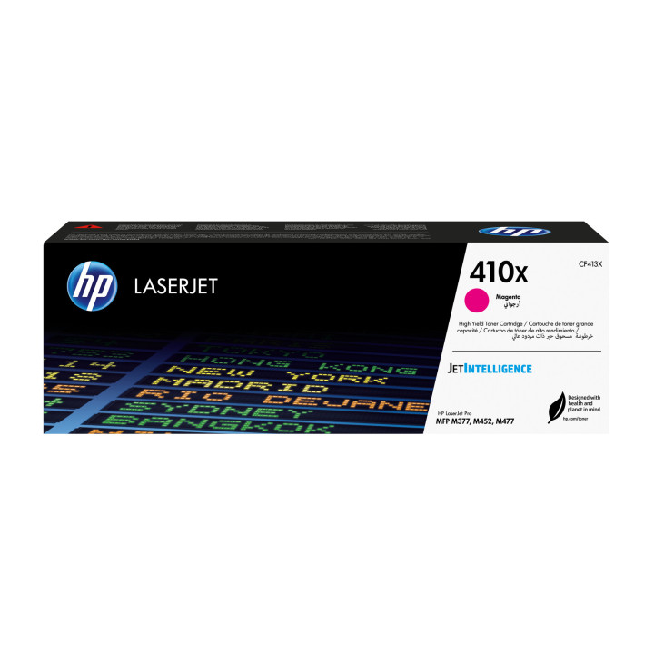 HP 410X toner LaserJet magenta grande capacité authentique