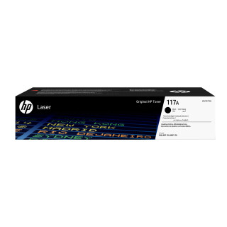 HP Cartouche de toner laser authentique 117A, noir