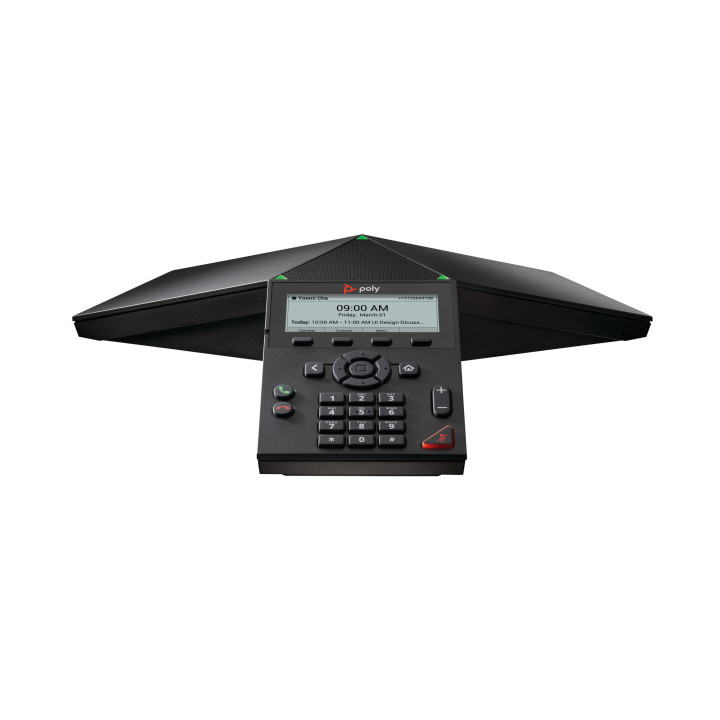 Poly Téléphone de conférence IP Trio 8300 compatible PoE sans radio