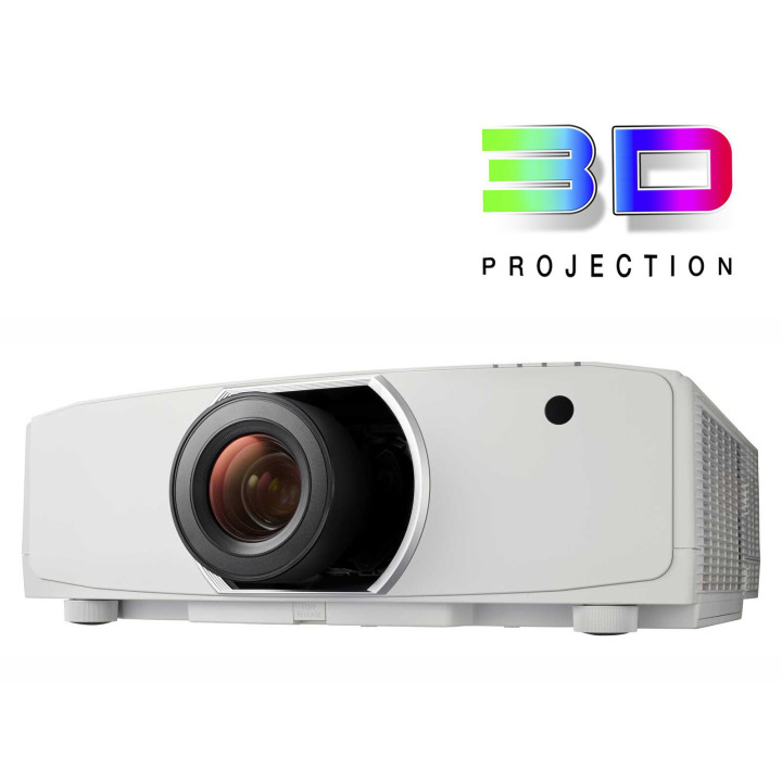 NEC PA703W Projecteur pour grandes salles 7000 ANSI lumens 3LCD WXGA (1280x800) Compatibilité 3D Blanc
