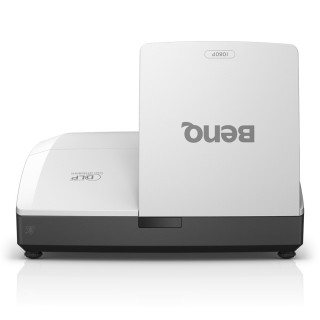 BenQ MH856UST+ vidéo-projecteur Projecteur à focale ultra courte 3500 ANSI lumens DLP 1080p (1920x1080) Compatibilité 3D Noi