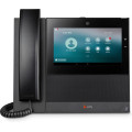 Poly Téléphone multimédia professionnel CCX 700 avec Open SIP et compatible PoE