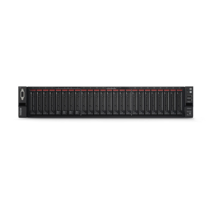 Lenovo ThinkSystem SR650 serveur 0 Go Rack (2 U) Intel® Xeon® Silver 4216 2,1 GHz 16 Go DDR4-SDRAM 750 W