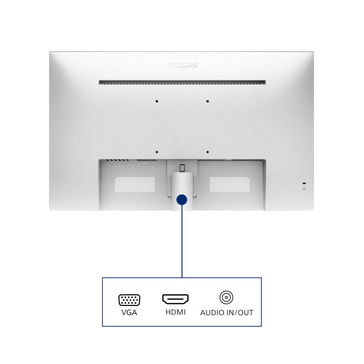 Philips V Line 271V8AW/00 écran plat de PC 68,6 cm (27") 1920 x 1080 pixels Full HD LCD Blanc