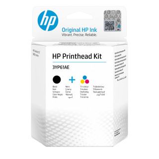 HP 3YP61AE Kit de têtes d'impression GT Noir/Trois couleurs