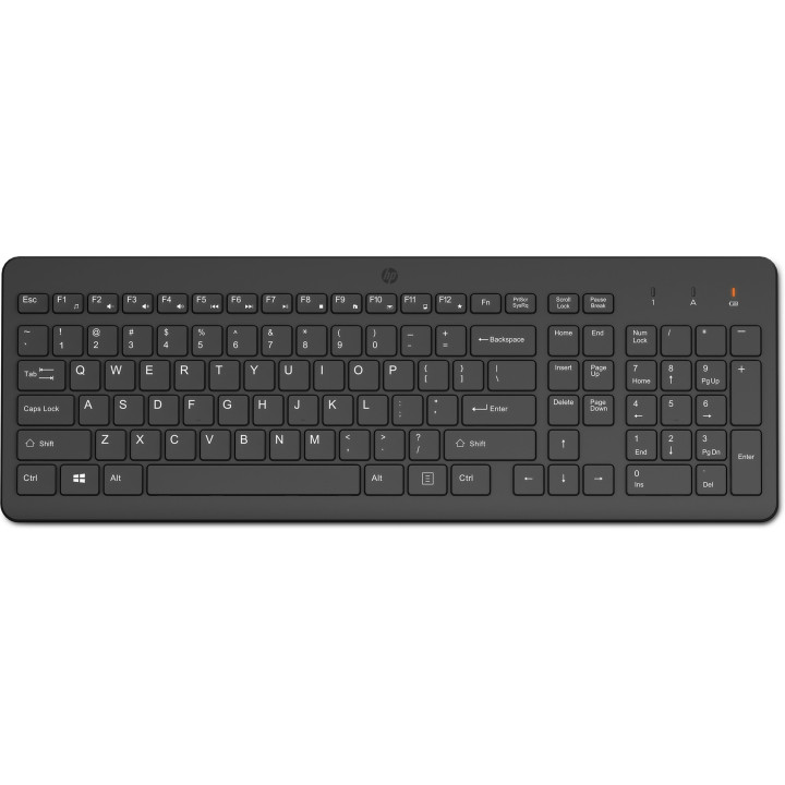 HP 220 WL KBD clavier Maison RF sans fil Noir