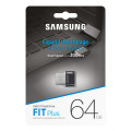 Samsung MUF-64AB lecteur USB flash 64 Go USB Type-A 3.2 Gen 1 (3.1 Gen 1) Gris, Argent