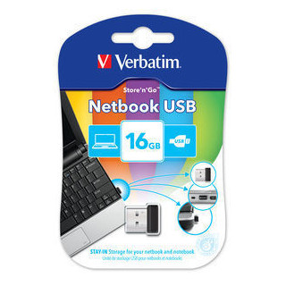 Verbatim Netbook USB Drive 16GB lecteur USB flash 16 Go USB Type-A 2.0 Noir