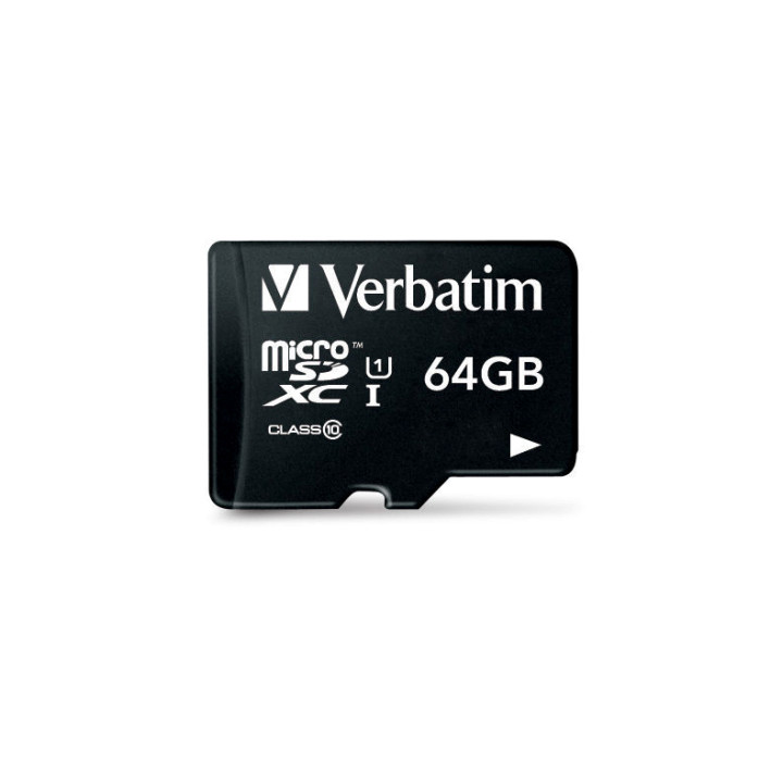 Verbatim 64GB microSDXC 64 Go Classe 10