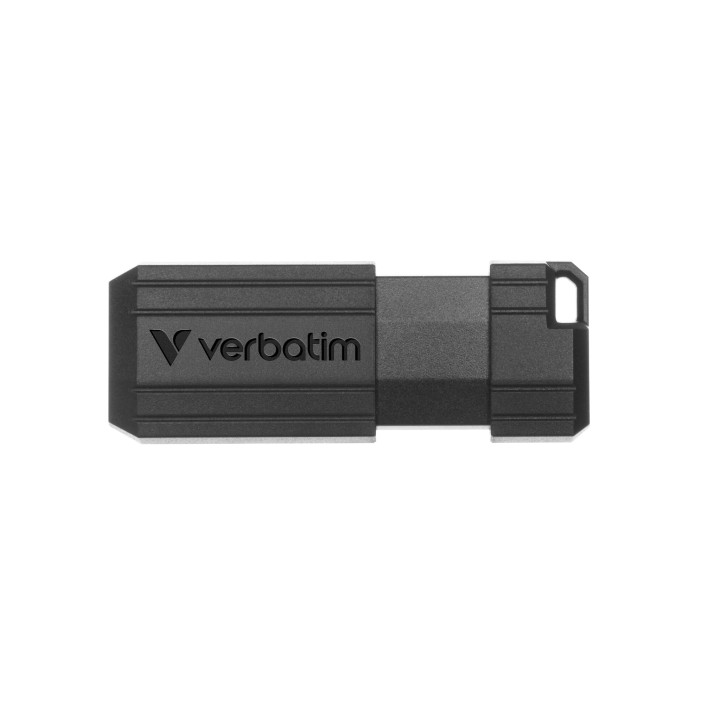 Verbatim Micro-clé USBPinStripe de 32 Go - noire