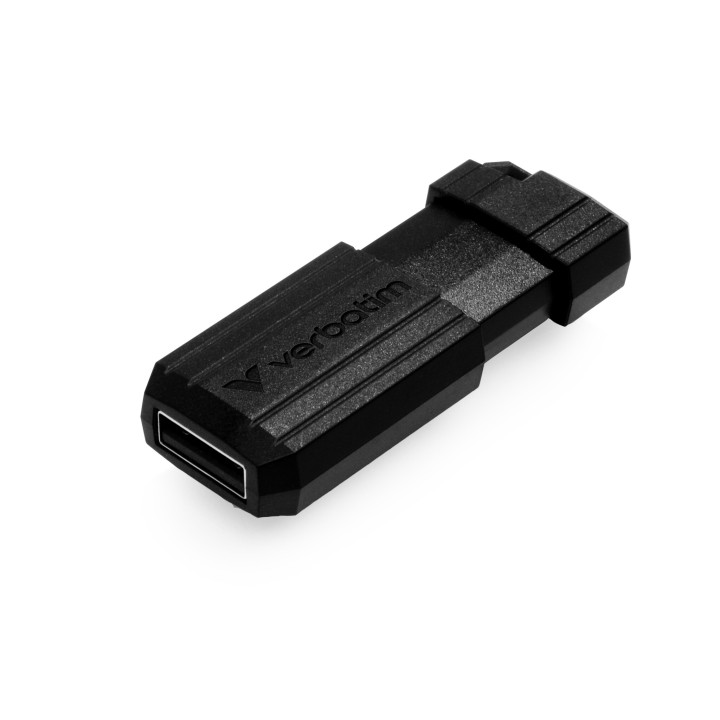 Verbatim Micro-clé USBPinStripe de 32 Go - noire