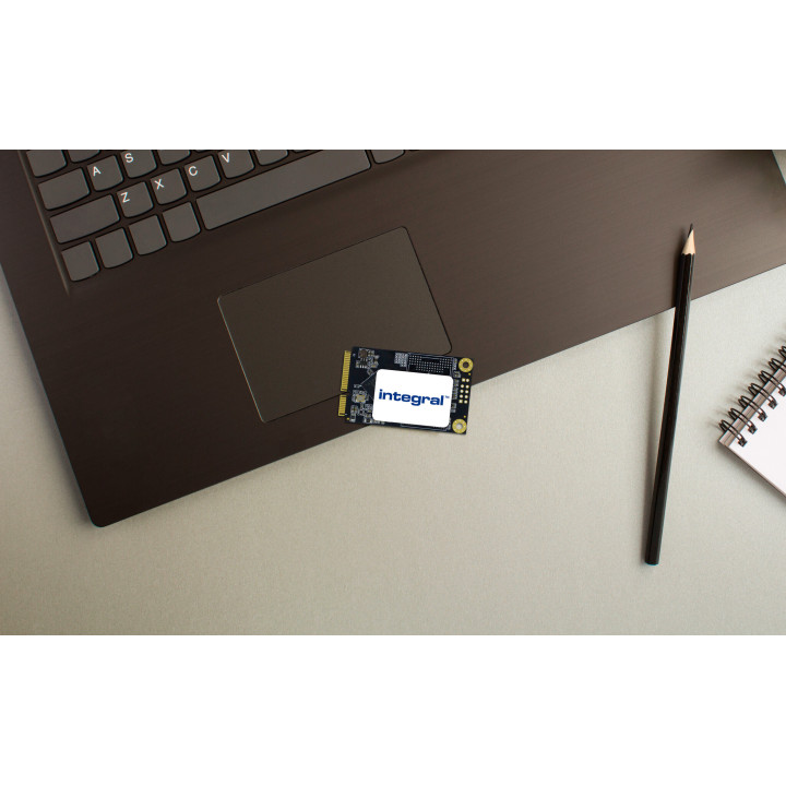 Integral INSSD128GMSA disque SSD 128 Go mSATA Série ATA III TLC