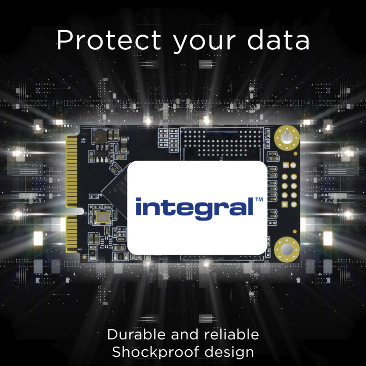 Integral INSSD128GMSA disque SSD 128 Go mSATA Série ATA III TLC