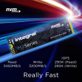 Integral INSSD500GM280NM2 disque SSD 500 Go M.2 PCI Express 3.1 NVMe 3D TLC