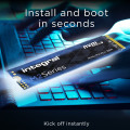 Integral INSSD1TM280NM2X disque SSD 1 To M.2 PCI Express 3.1 NVMe 3D TLC