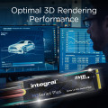 Integral INSSD2TM280NM3PX disque SSD 2 To M.2 PCI Express 4.0 NVMe TLC