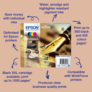 Epson Pen and crossword Singlepack Magenta 16 DURABrite Ultra Ink