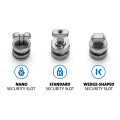 Kensington Kit de points d’ancrage de sécurité ClickSafe