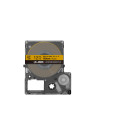 Epson Ruban satin pour étiqueteuse LK-4KBK Noir/Or 12 mm (5 m)