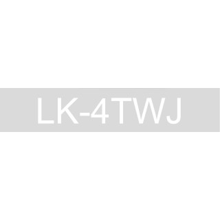 Epson LK-4TWJ Noir, Transparent