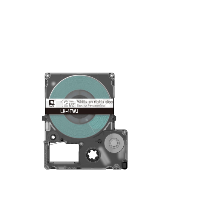 Epson LK-4TWJ Noir, Transparent
