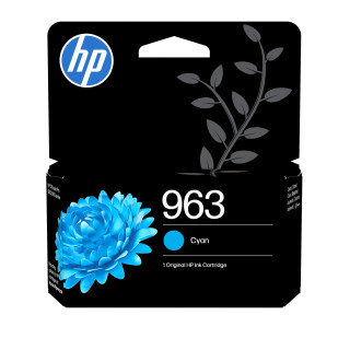 HP 963 Cartouche d'encre cyan authentique