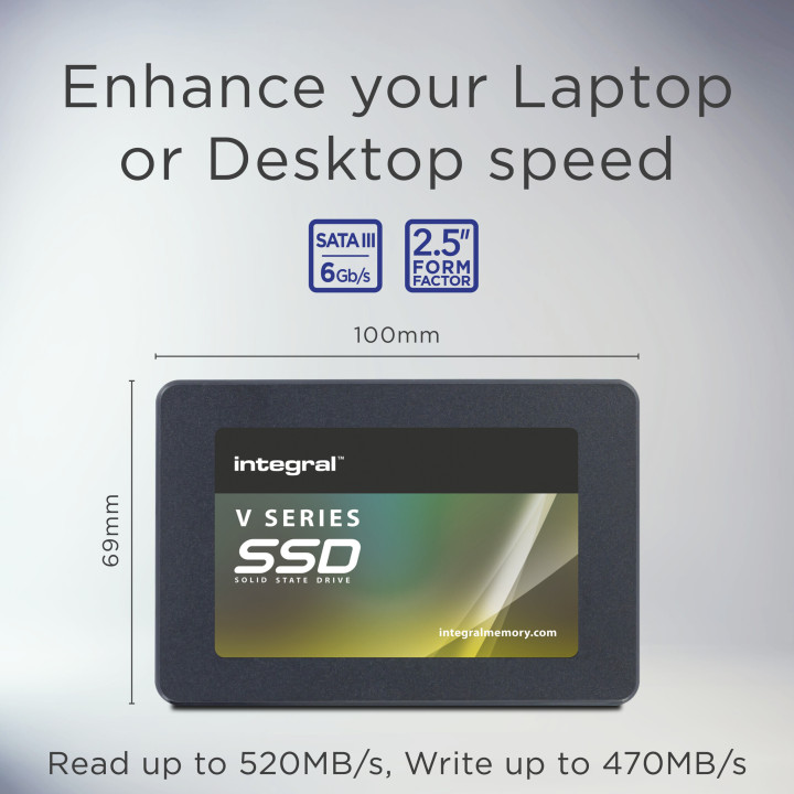 Integral INSSD480GS625V2 disque SSD 480 Go 2.5" Série ATA III TLC
