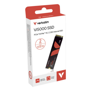 Verbatim Vi5000 2 To M.2 PCI Express 4.0 NVMe 3D NAND