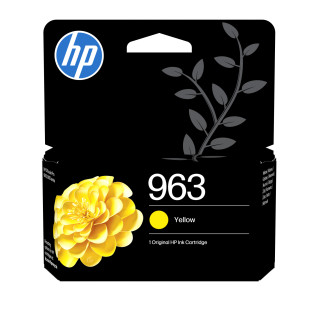 HP 963 Cartouche d'encre jaune authentique